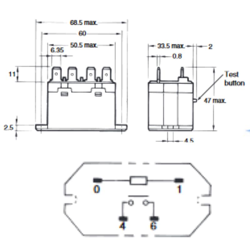 RELAY DC 24V 5562