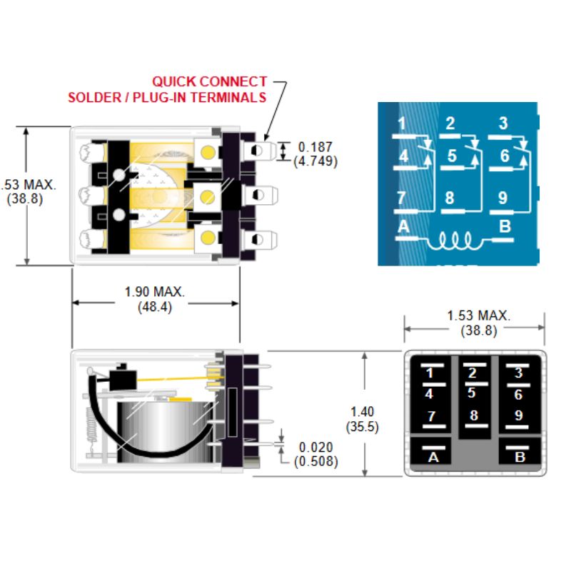 RELAY DC 24V 5629