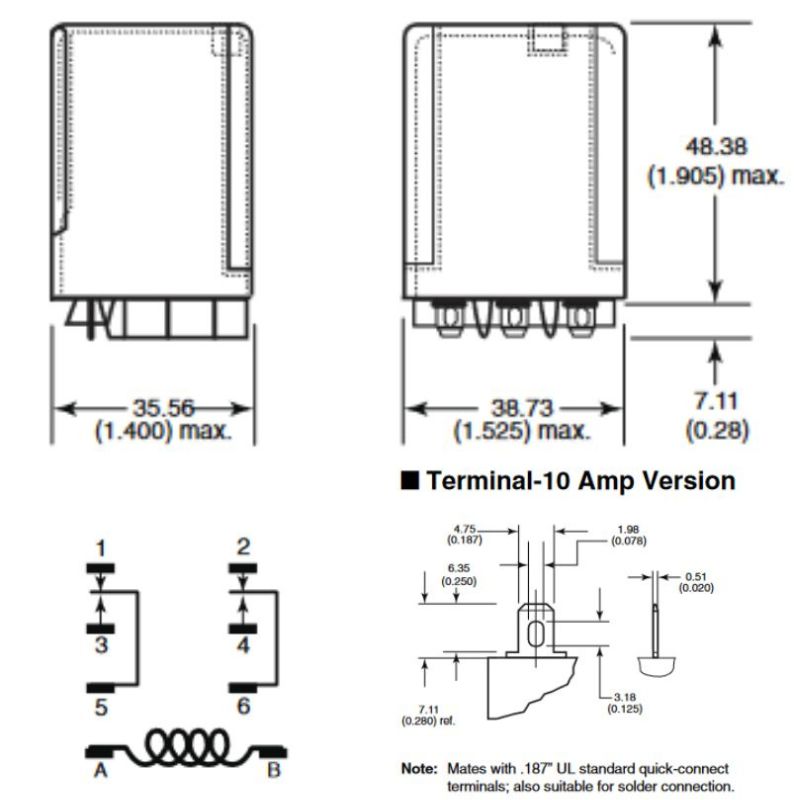 RELAY DC 110V 5638
