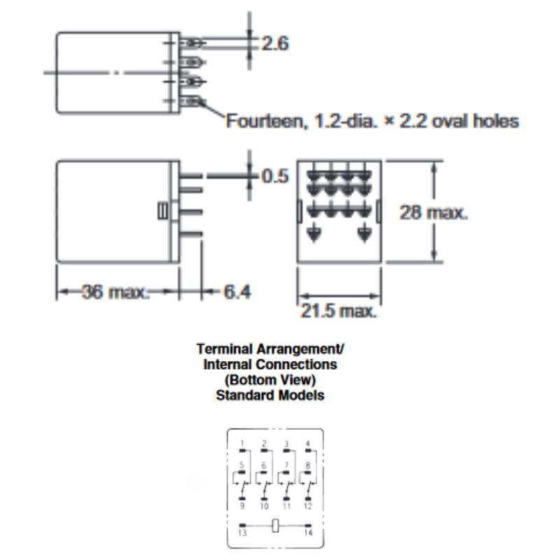 RELAY AC 24V 5702