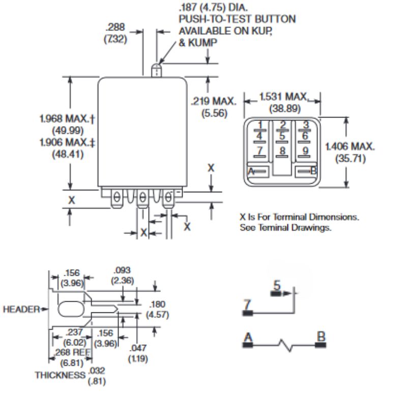 RELAY AC 24V 5683