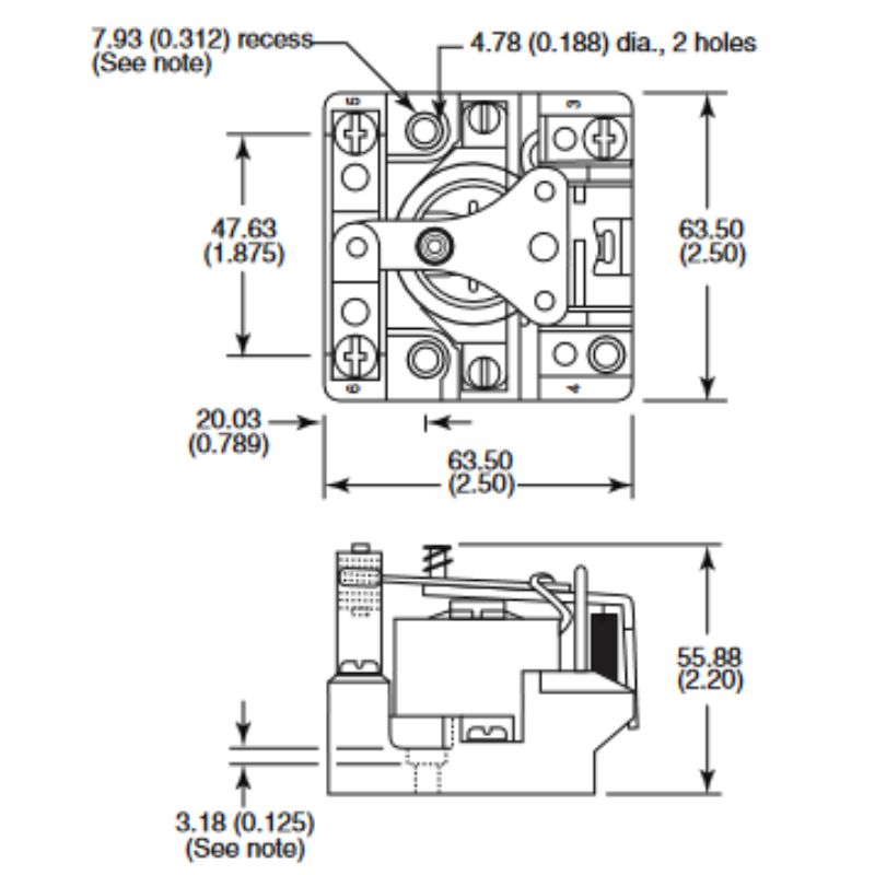 RELAY AC 220V 5728