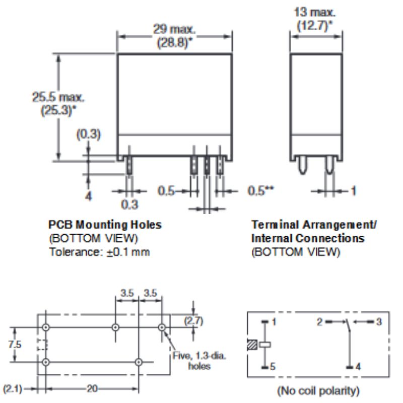 RELAY AC 24V 5710
