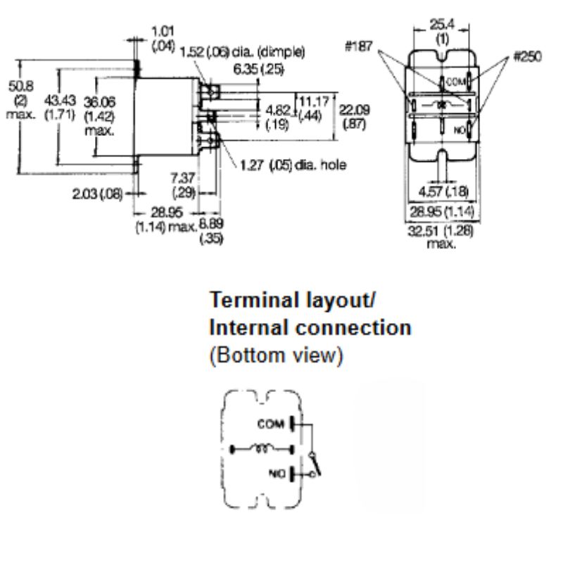 RELAY AC 110V 5713