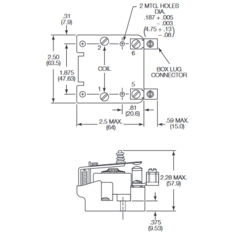 RELAY AC 110V 5716