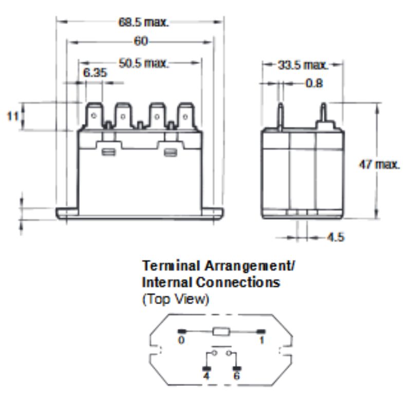 RELAY AC 220V 5740