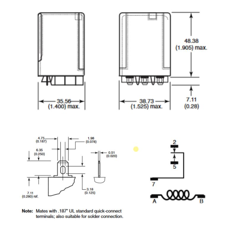 RELAY AC 220V 5746