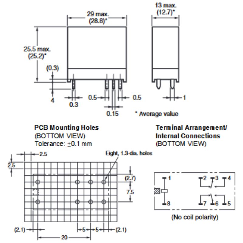 RELAY AC 110V 5730