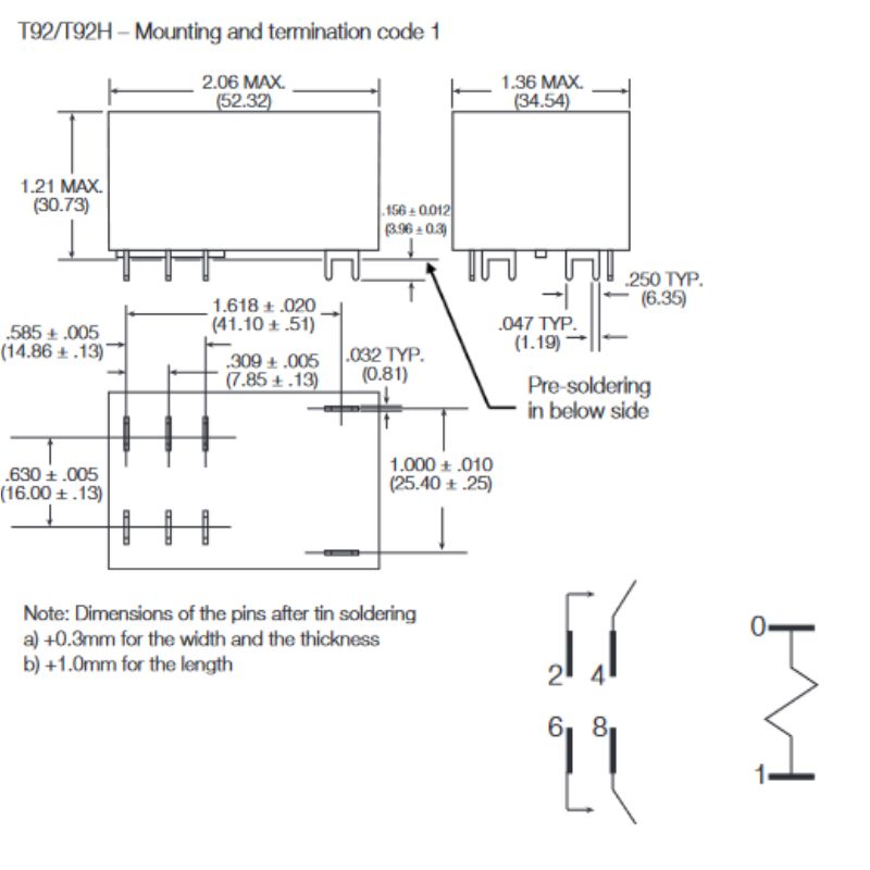 RELAY AC 220V 5756