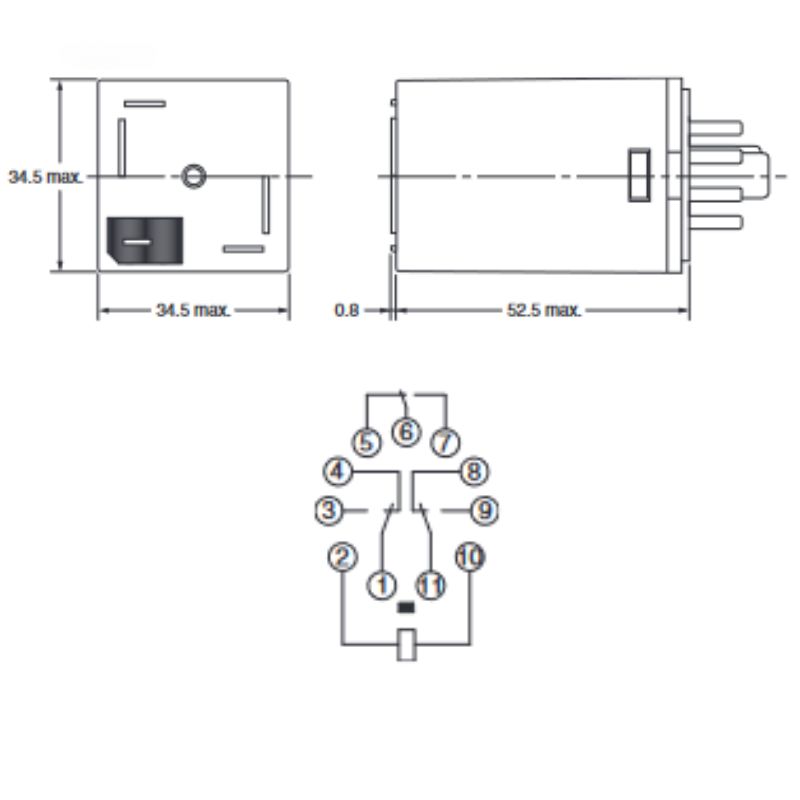 RELAY AC 220V 5776