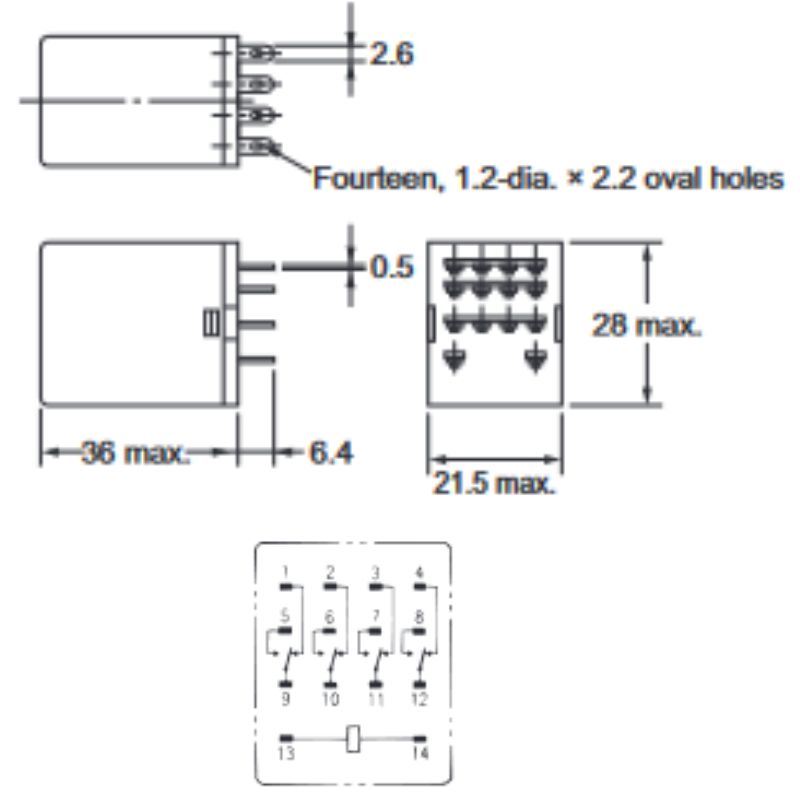 RELAY AC 220V 5778