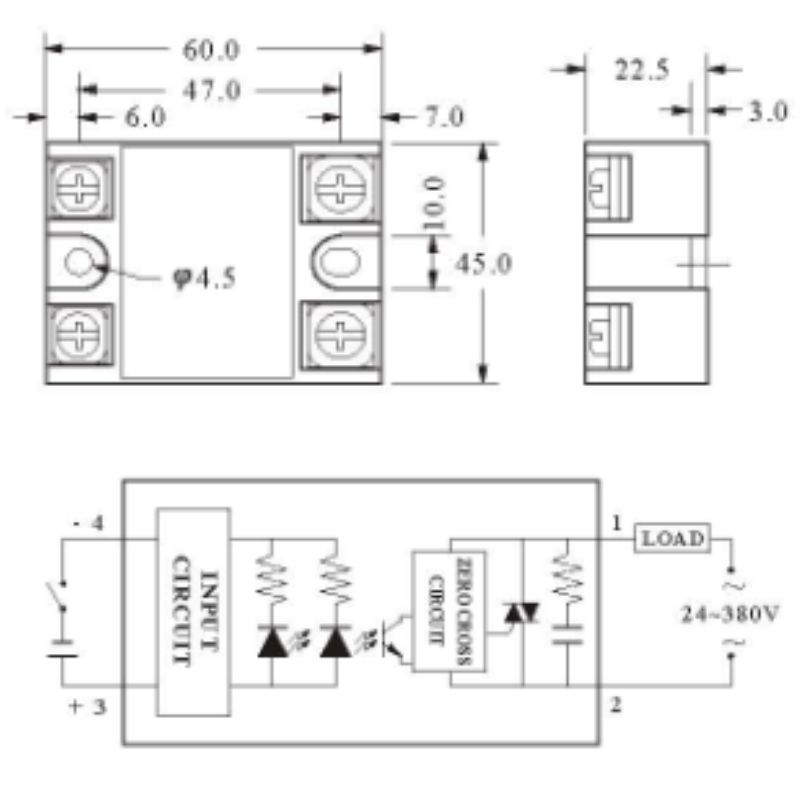 RELAY SOLID STATE DC 3-32V 5784