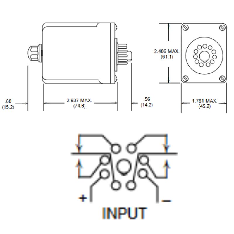 TIME DELAY RELAY AC 5807