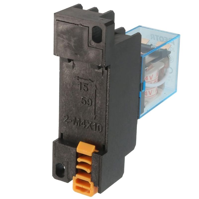RELAY SOCKET SQUARE BASE 4969
