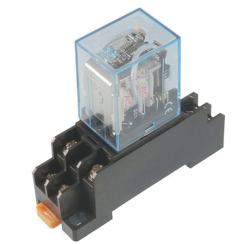 RELAY SOCKET SQUARE BASE 4967