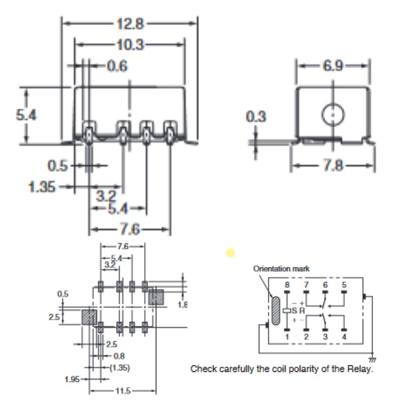 RELAY SURFACE MOUNT 5822
