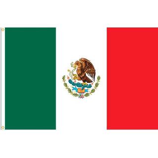 MEXICO SOUVENIR FLAG 3 X 5 FT 
SKU:265502