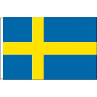 SWEDEN SOUVENIR FLAG 3 X 5FT 
SKU:265514