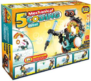 MECHANICAL CODING ROBOT 5 IN 1.