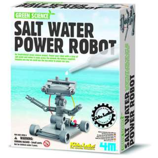 SALT WATER POWERED ROBOT..
