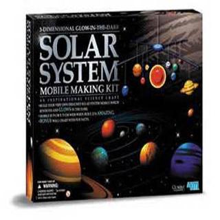 SOLAR-SYSTEM MODEL MAKING KIT 3-DIMENSIONAL GLOW-IN-THE DARKSKU:241783