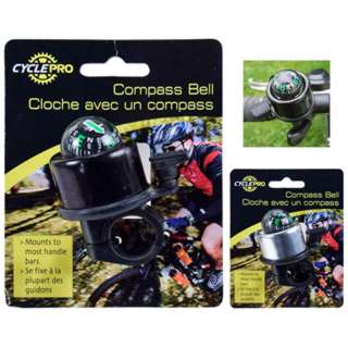 BICYCLE BELL WITH COMPASS SKU:247737