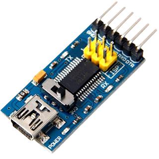 FTDI BREAKOUT BOARD 3.3V OR 5V MINI USB TO TTL SERIAL FT232RLSKU:274589