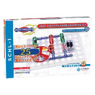 SNAP CIRCUITS HOME LEARNING KIT BUILD 25+ ELECTRONIC PROJECTSSKU:260563