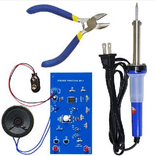 LEARN TO SOLDER KIT INCLUDES SOLDERING IRON & CUTTERSKU:204682