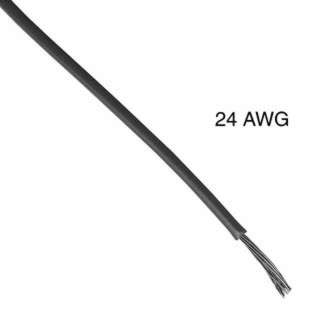 WIRE STRANDED 24AWG 1000FT GREY