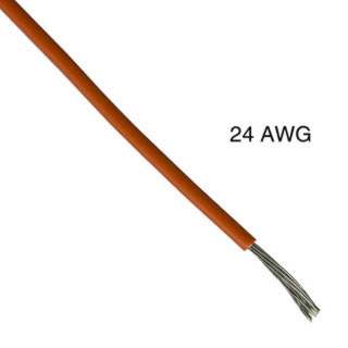 WIRE STRANDED 24AWG 1000FT ORANG