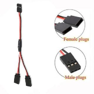 SERVO EXTENSION Y CABLE 15CM 3 PIN FEMALE TO 2X MALE
SKU:271797
