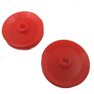 PULLEY SET 25MM DIA W/4MM  HOLE