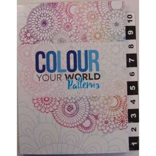 COLOUR YOUR WORLD COLOURING BOOK ASSORTEDSKU:244222