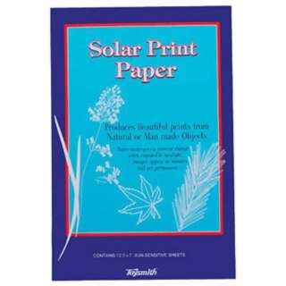 SUN PRINT PAPER KIT 5X7IN Stock Number: 3525-GB1 $10.95