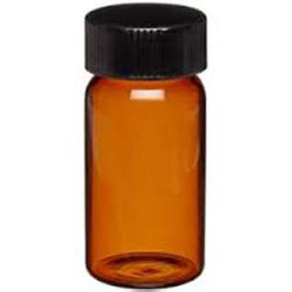 BOTTLE AMBER GLASS 4ML WITH CAP SKU:243755
