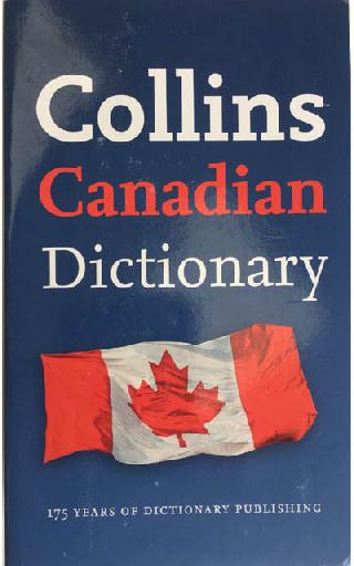 CANADIAN DICTIONARY COLLINS SKU:254331