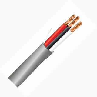 CABLE 3C 18AWG STR UNSH 30METER