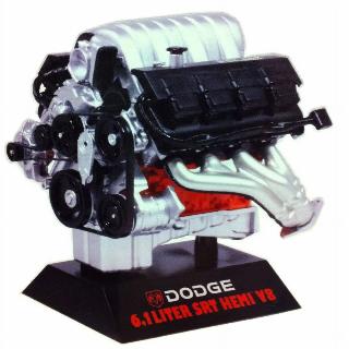 Dodge Hemi 6.1 Litre Diecast Needs Assembly Skill Level 2