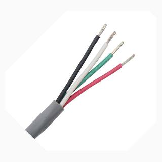 CABLE 4C 18AWG STR UNSH 30METER