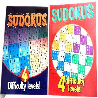 SUDOKUS PUZZLE 2 BOOKS PER SET  PCS/PKG