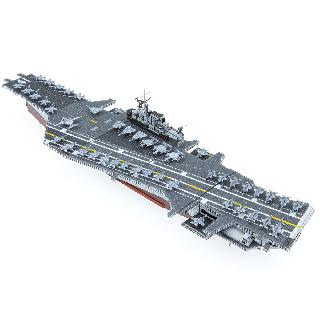 USS MIDWAY METAL EARTH 3D METAL MODEL KITS