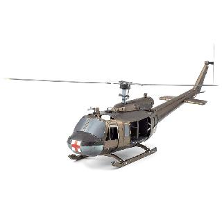 UH-1 HUEY HELICOPTER METAL EARTH 3D METAL MODEL KIT