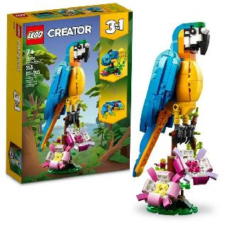 EXOTIC PARROT BUILDING- CREATOR 253 PCS/PACK
SKU:264178