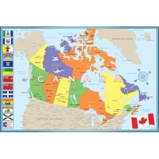 MAP OF CANADA SKU:241854