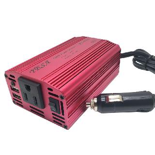 INVERTER DC/AC 500WATTS SINGLE AC OUTLET & 2 USB PORTS