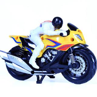 DIE CAST MOTORCYCLE WITH RIDER 5 IN ASSORTED COLORS
SKU:265906