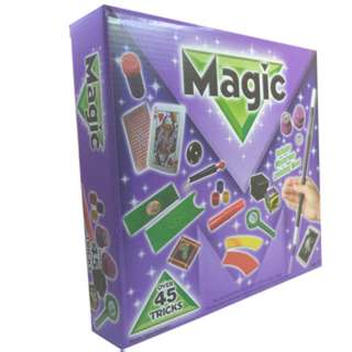 MAGIC SET 45 TRICKS INCLUDES MYSTERIOUS LEVITATING WANDSKU:246743