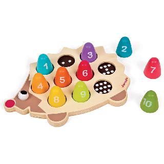 LEARN TO COUNT WOODEN PUZZLE HEDGEHOG W/10 INTERLOCKING PCS
SKU:261362
