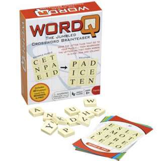 WORD Q-THE JUMBLED CROSSWORD BRAINTEASER INCLUDES 40 PUZZLESSKU:247813